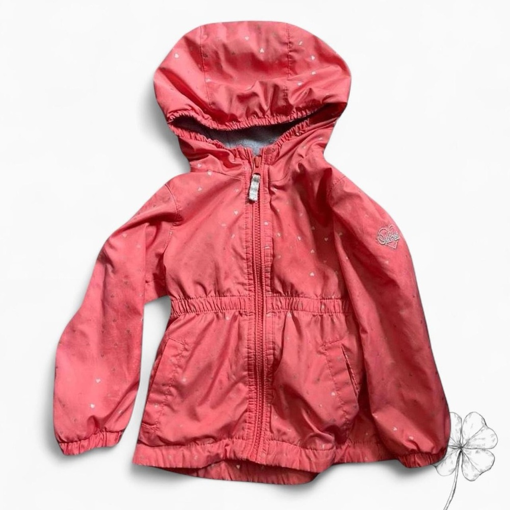 OshKosh B'gosh Coral Heart Print Jacket